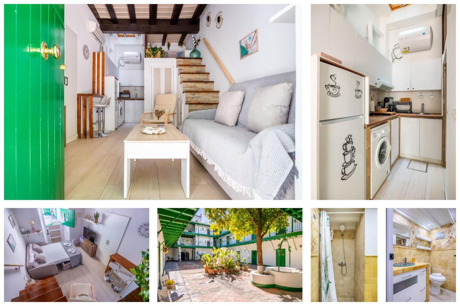 Comfy Away - Estudio En Patio De Vecinos En Las Setas セビリア エクステリア 写真